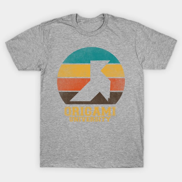 Origami University T-Shirt by meegle84